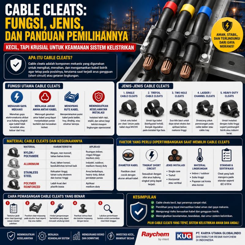 Panduan Cable Cleats