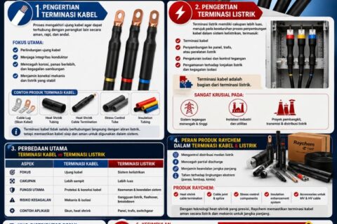 Apakah Terminasi Kabel dan Terminasi Listrik Itu Sama atau Berbeda?