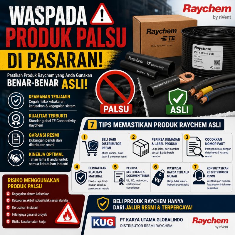 Tips Cara Mengetahui Produk Raychem yang Asli