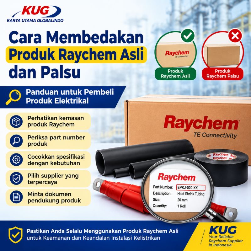 Cara Membedakan Produk Raychem Asli dan Palsu: Panduan untuk Pembeli Produk Elektrikal