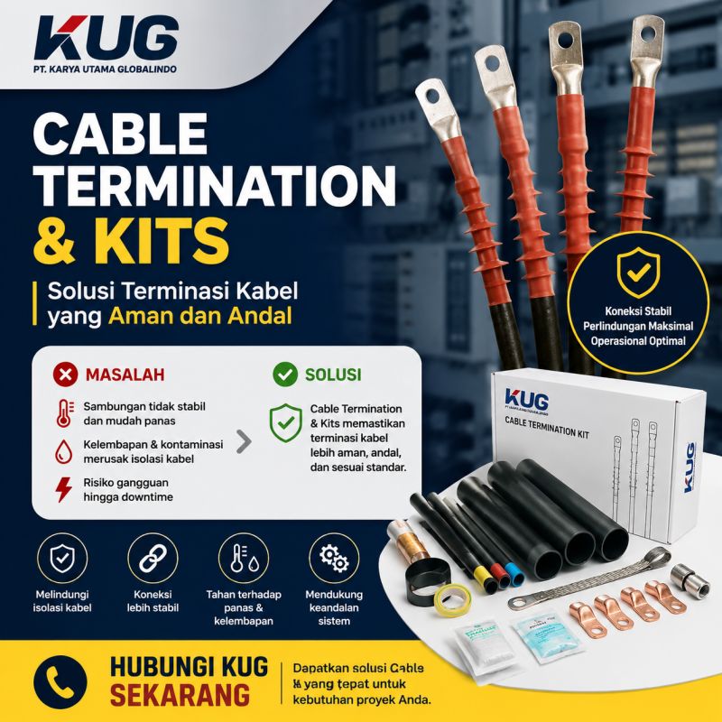 Cable Termination & Kits: Solusi untuk Terminasi Kabel yang Aman dan Andal